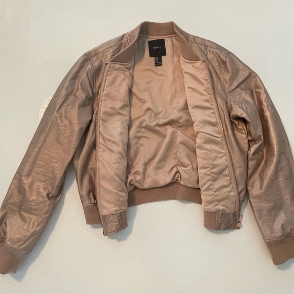Forever 21 Rose Gold Blazer Jacket - Picture 5 of 7
